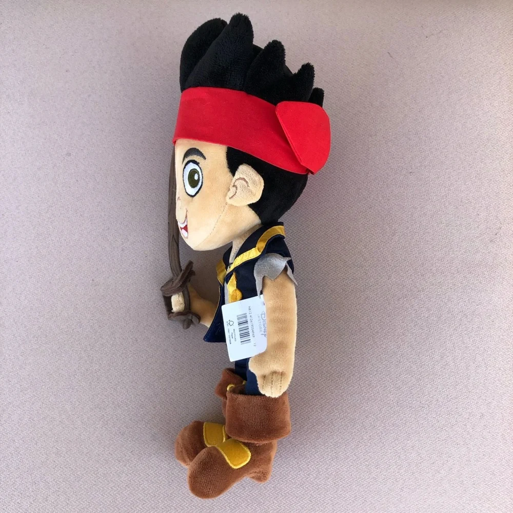 Disney Store Jake and the‎ Neverland Pirates 12'' & Pirates of the Caribbean Pin